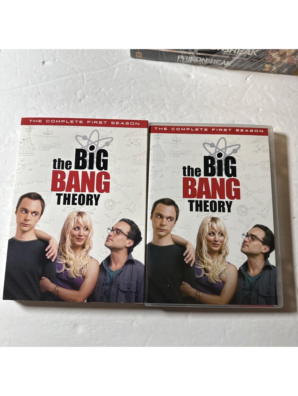 Big Bang theory complete 1st season on Dvd Kaley cuoco Slipcover